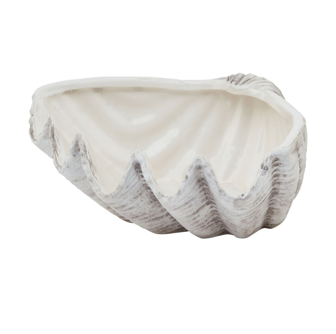 Siren Medium Ceramic Shell Bowl