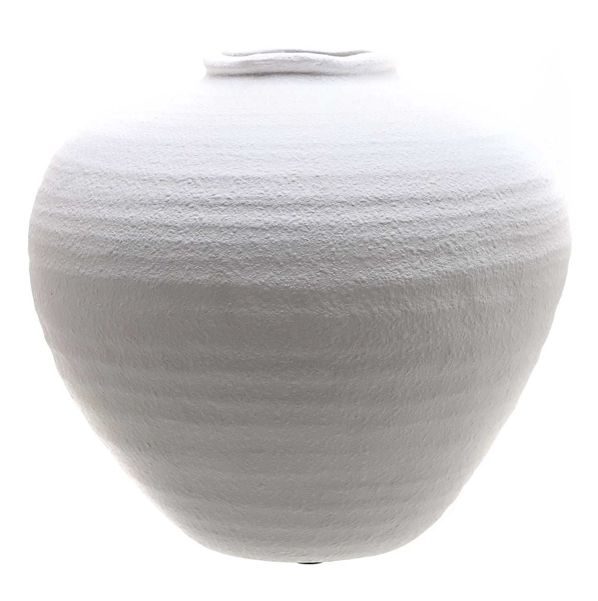 Regola Matt White Ceramic Vase