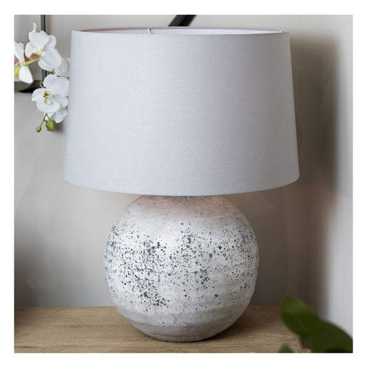 Tiber Large Stone Ceramic Lamp