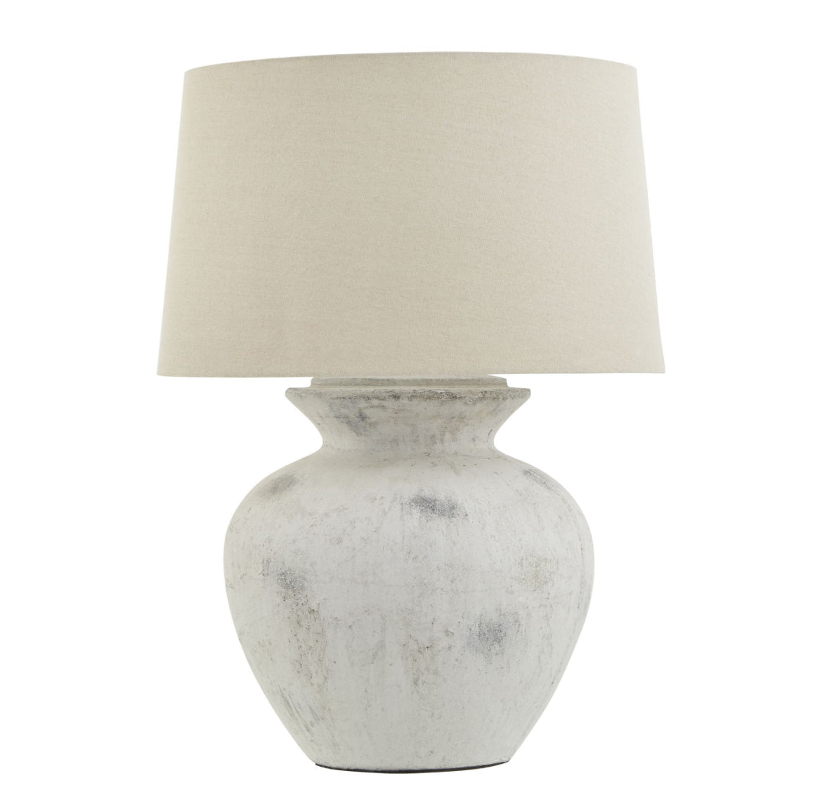 Downton Antique White Lamp