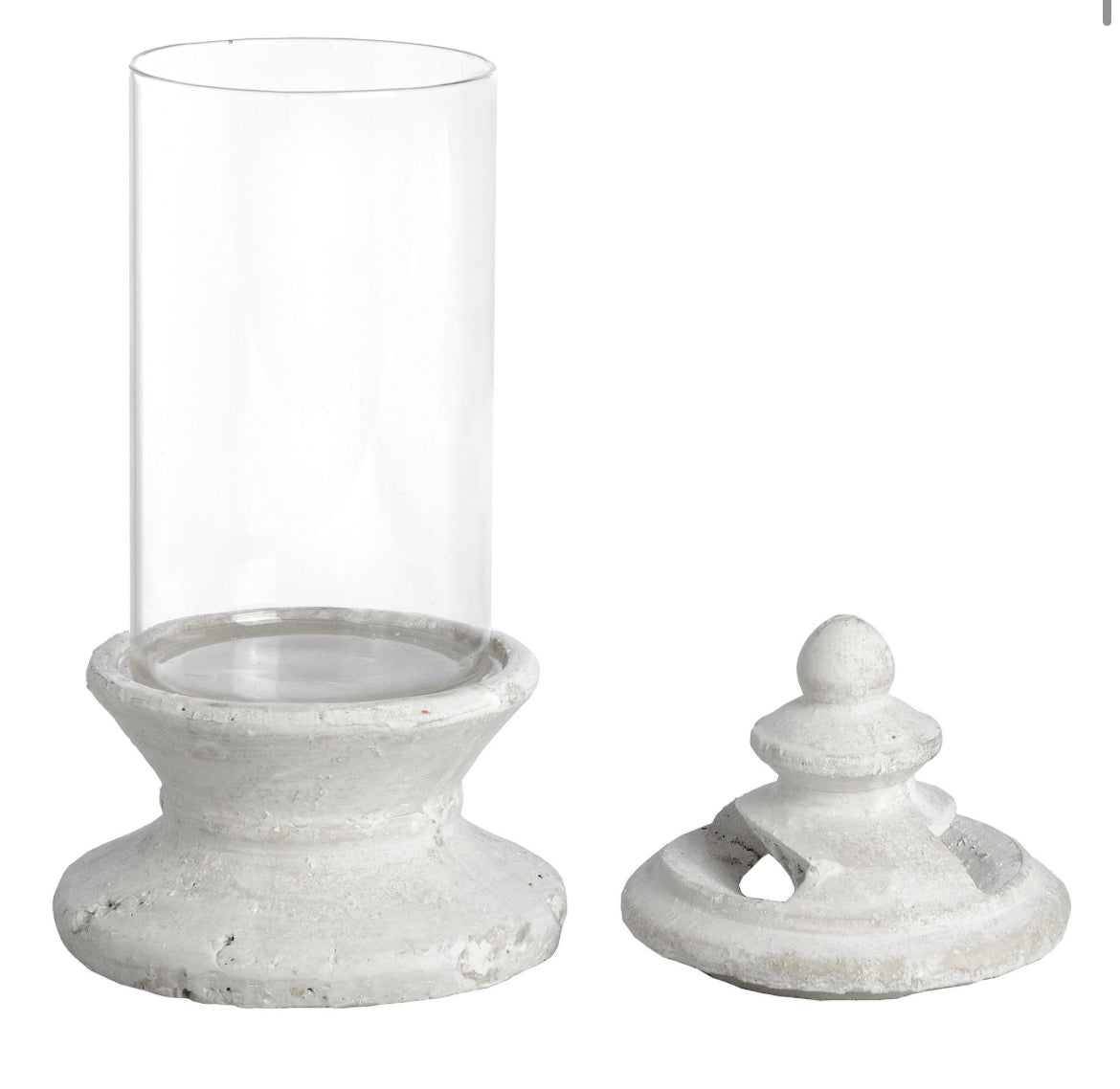 Glass Candle Holder